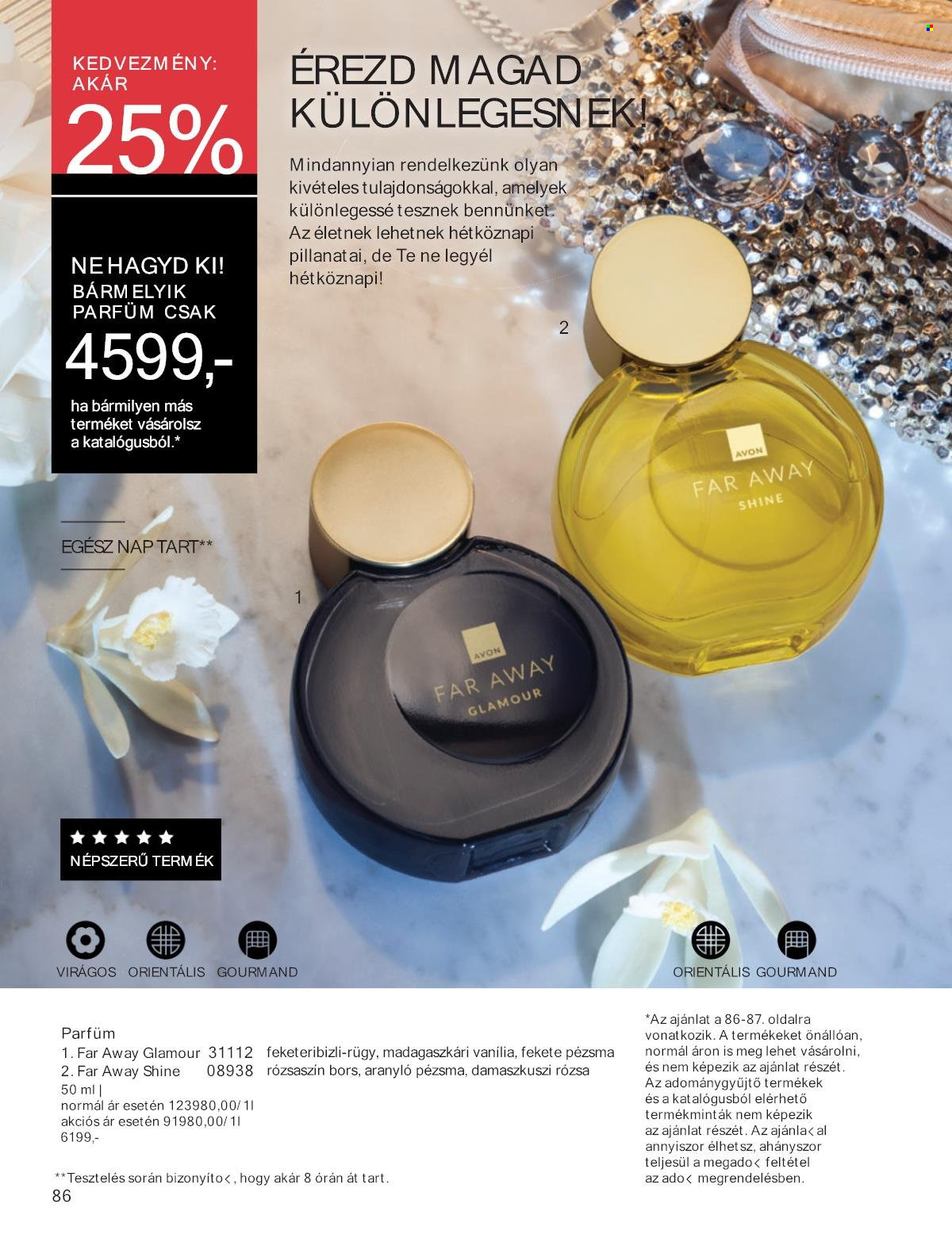 Avon akciós újságok - 2025.10.01 - 2025.10.31. Oldal 86
