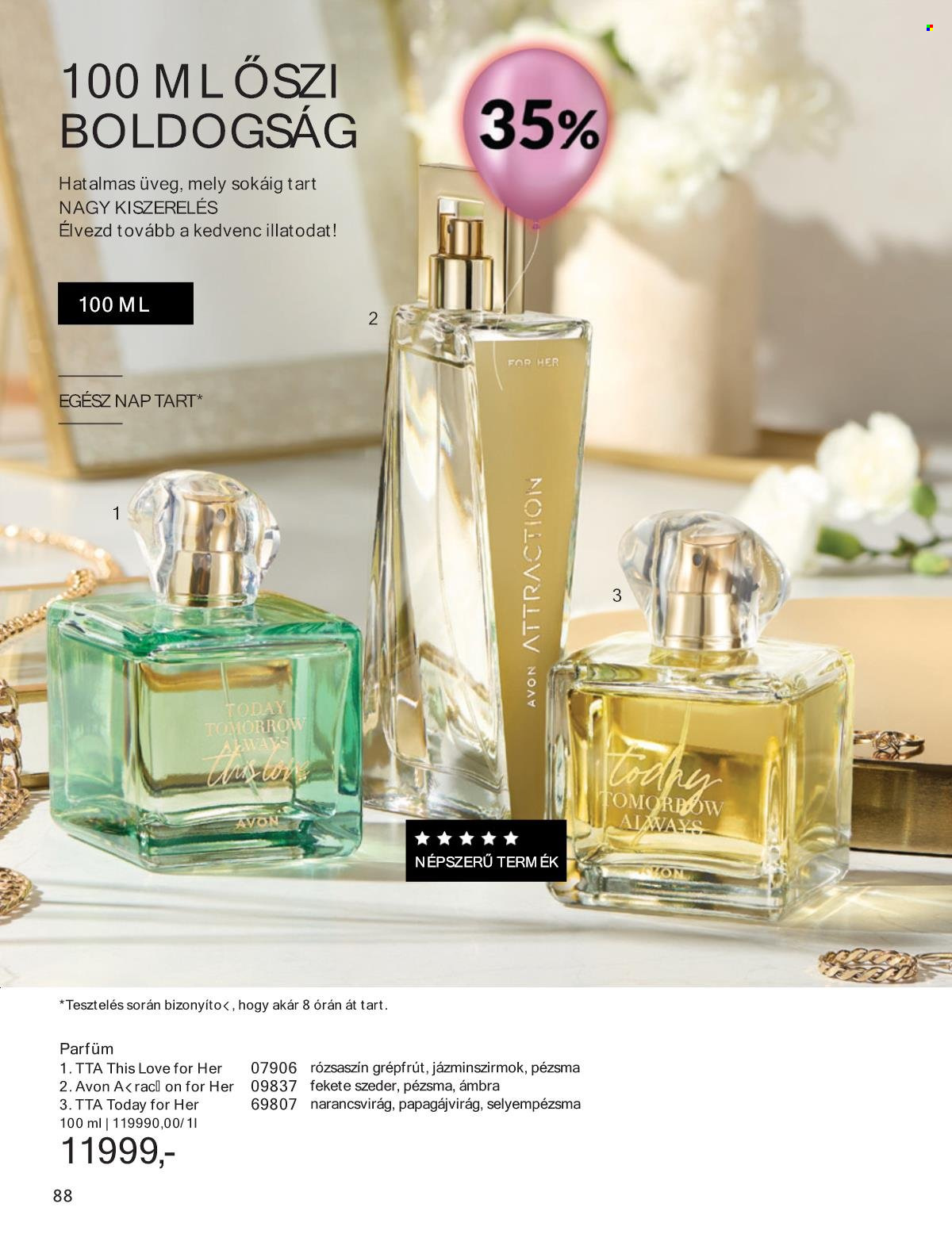 Avon akciós újságok - 2025.10.01 - 2025.10.31. Oldal 88