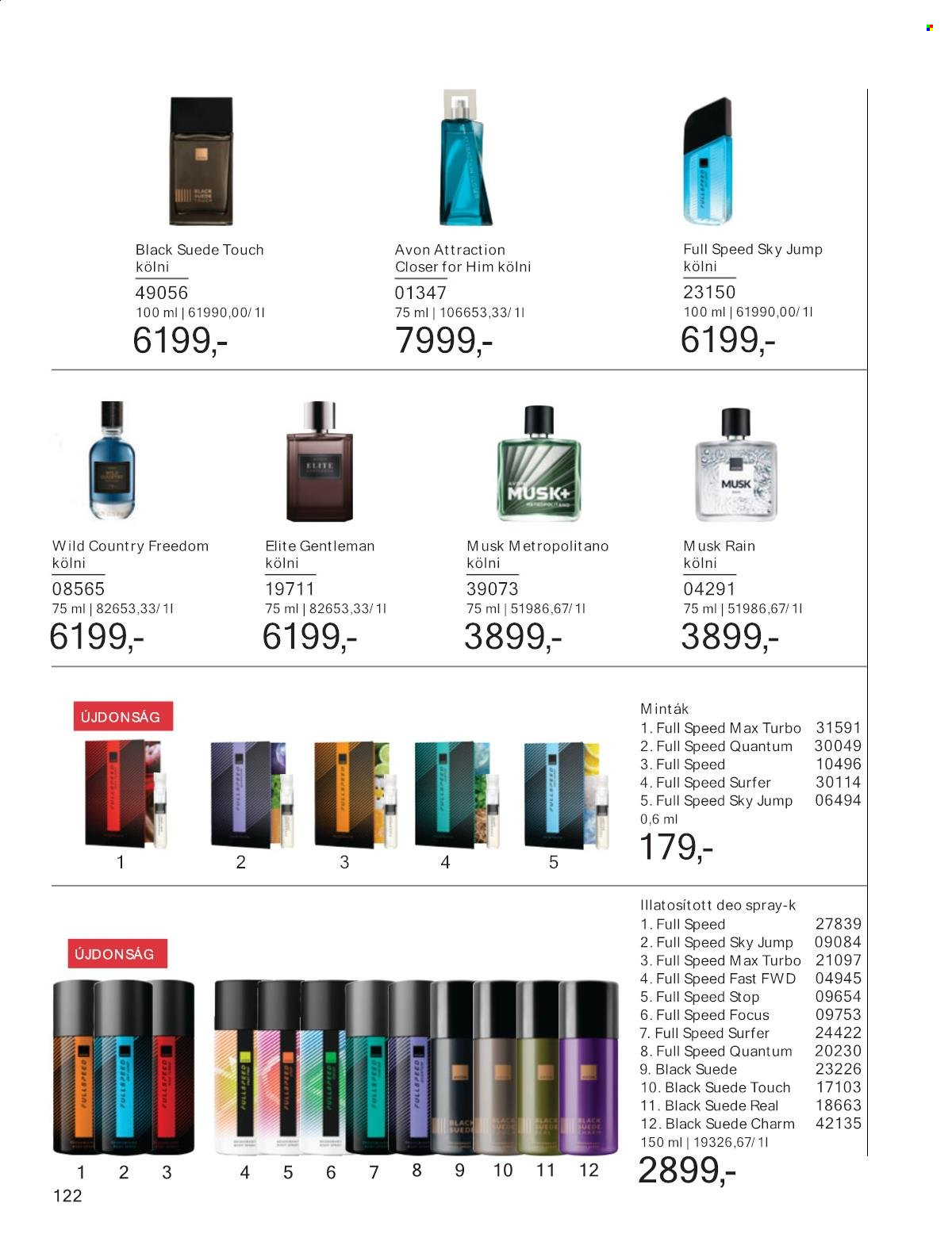 Avon akciós újságok - 2025.10.01 - 2025.10.31. Oldal 122