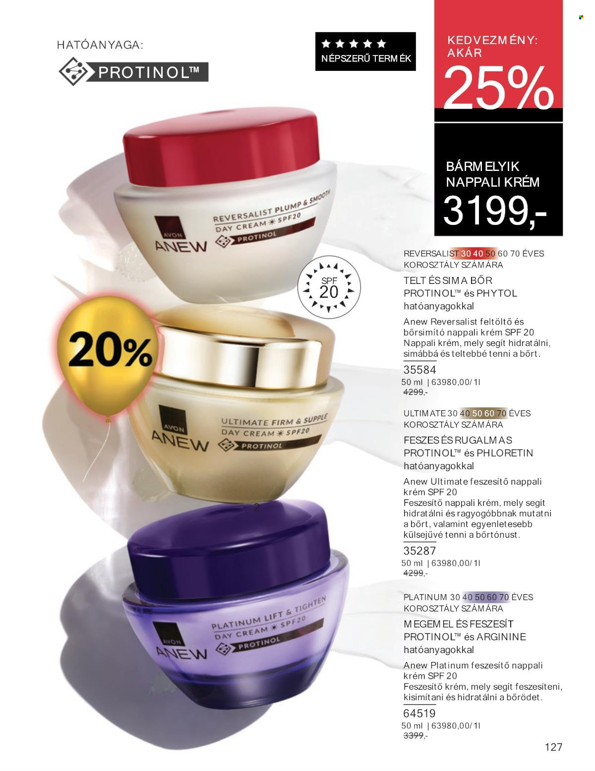 Avon akciós újságok - 2025.10.01 - 2025.10.31. Oldal 127
