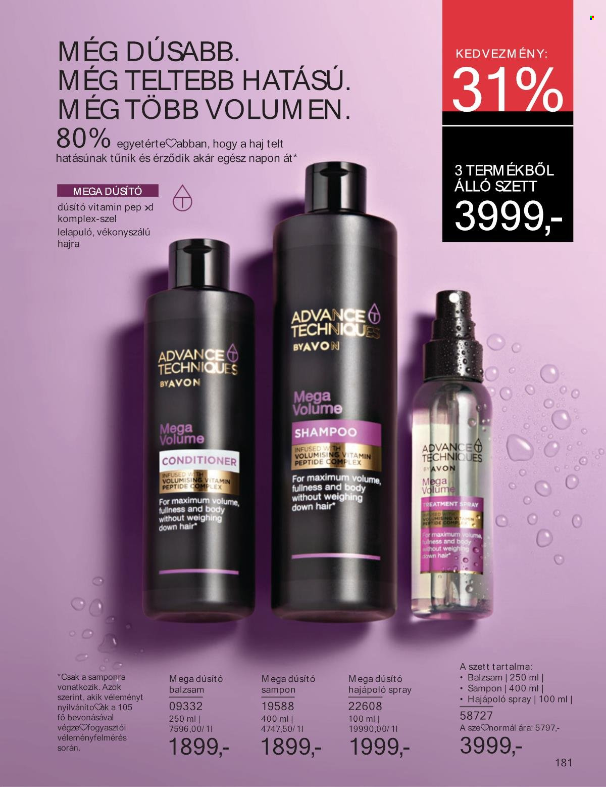 Avon akciós újságok - 2025.10.01 - 2025.10.31. Oldal 181