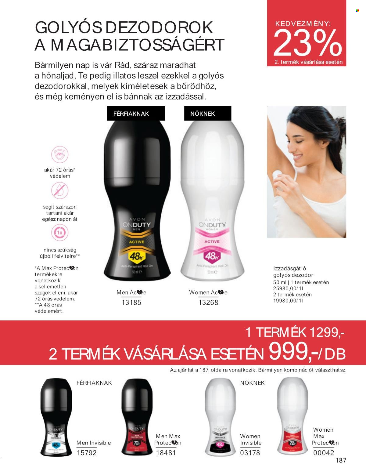 Avon akciós újságok - 2025.10.01 - 2025.10.31. Oldal 187