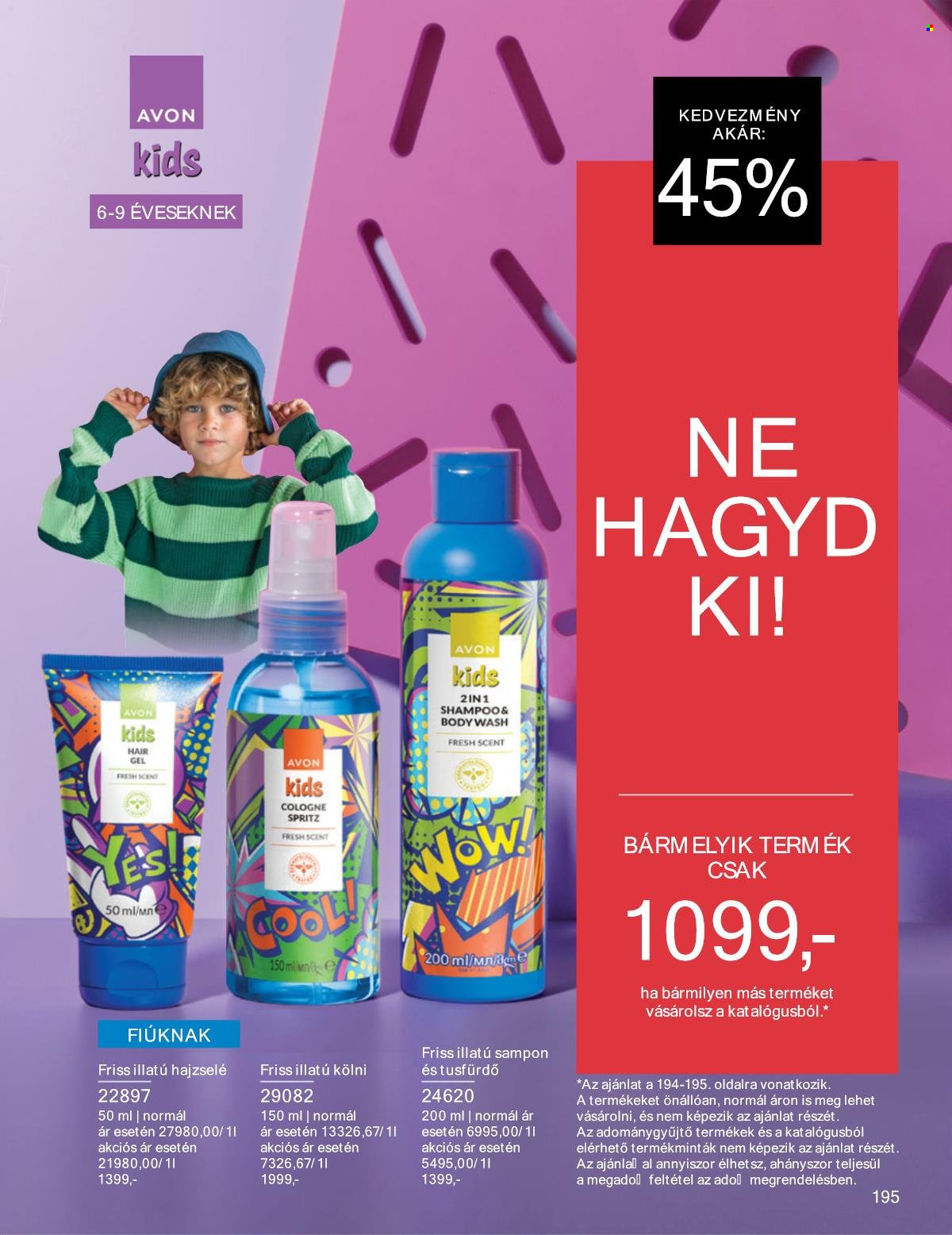 Avon akciós újságok - 2025.10.01 - 2025.10.31. Oldal 195