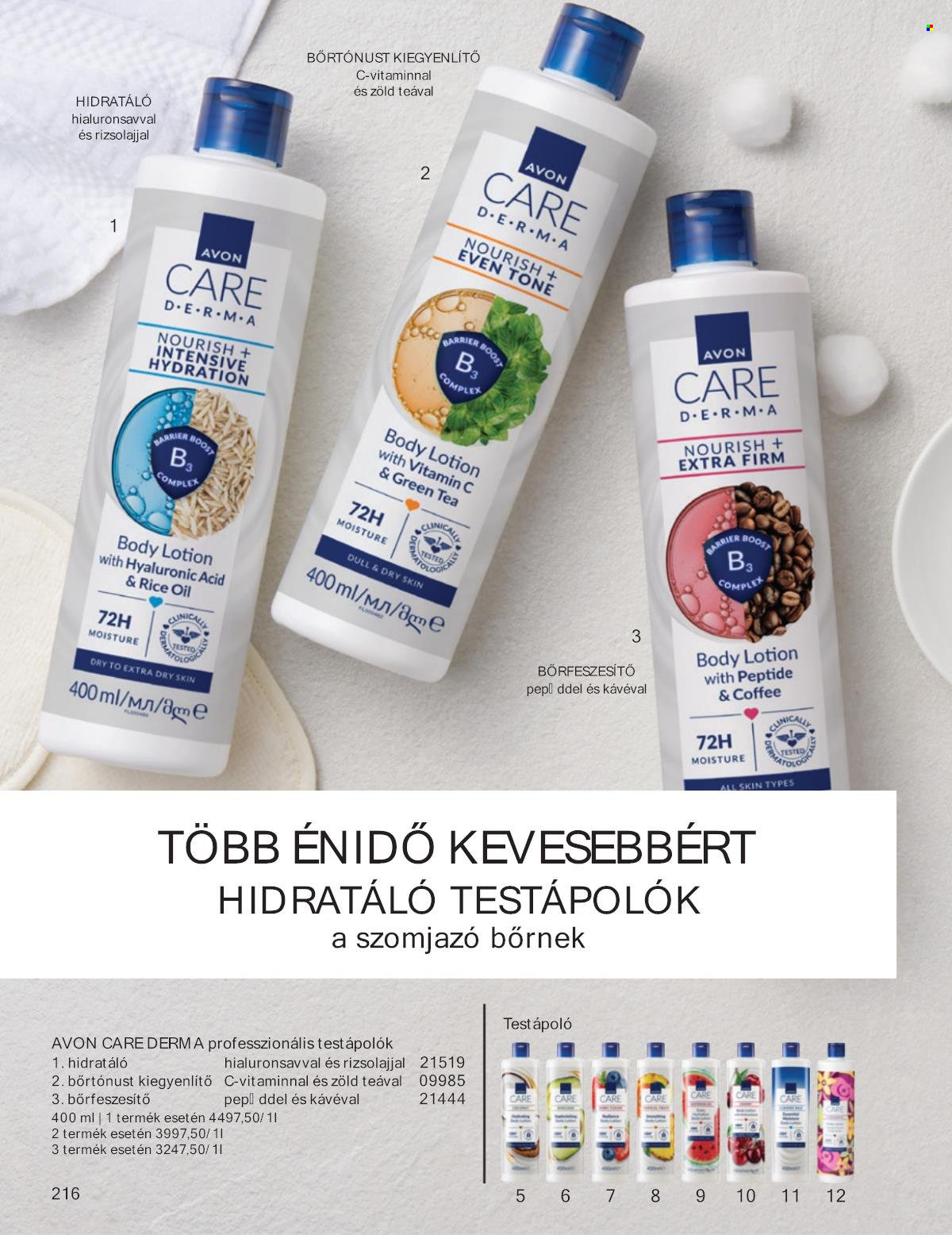 Avon akciós újságok - 2025.10.01 - 2025.10.31. Oldal 216