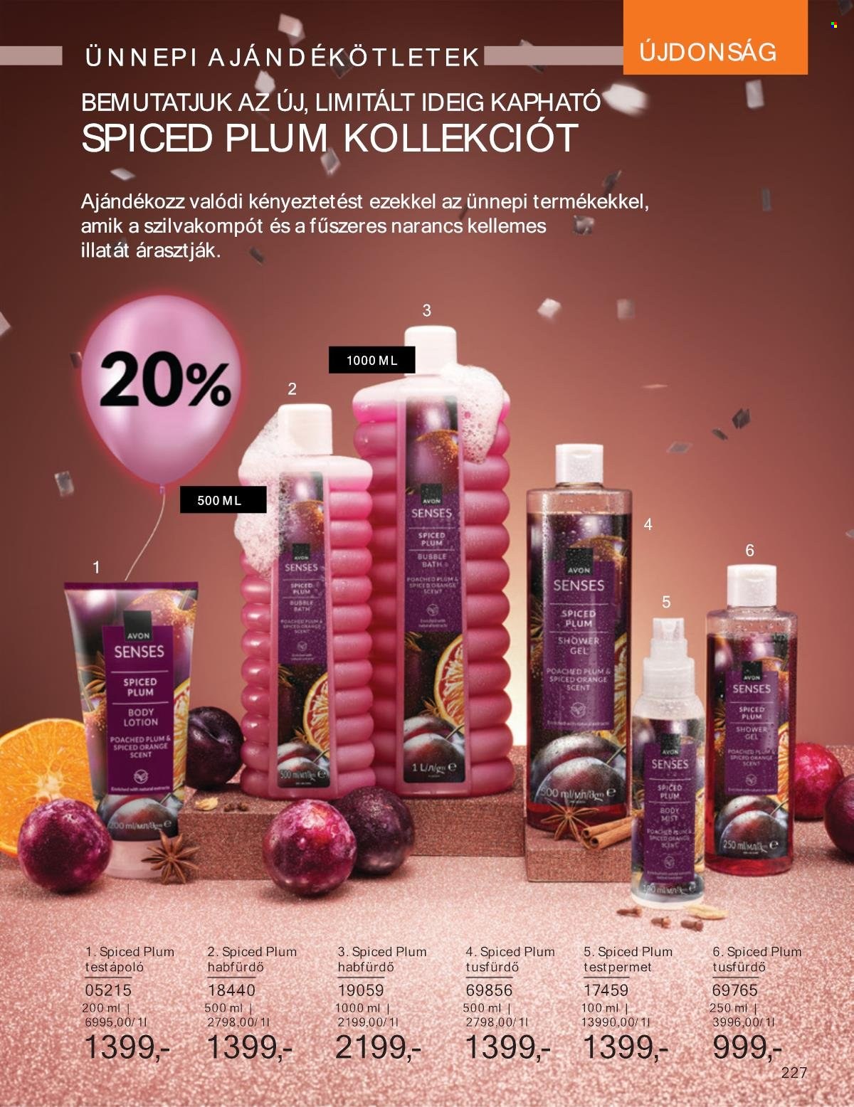 Avon akciós újságok - 2025.10.01 - 2025.10.31. Oldal 227