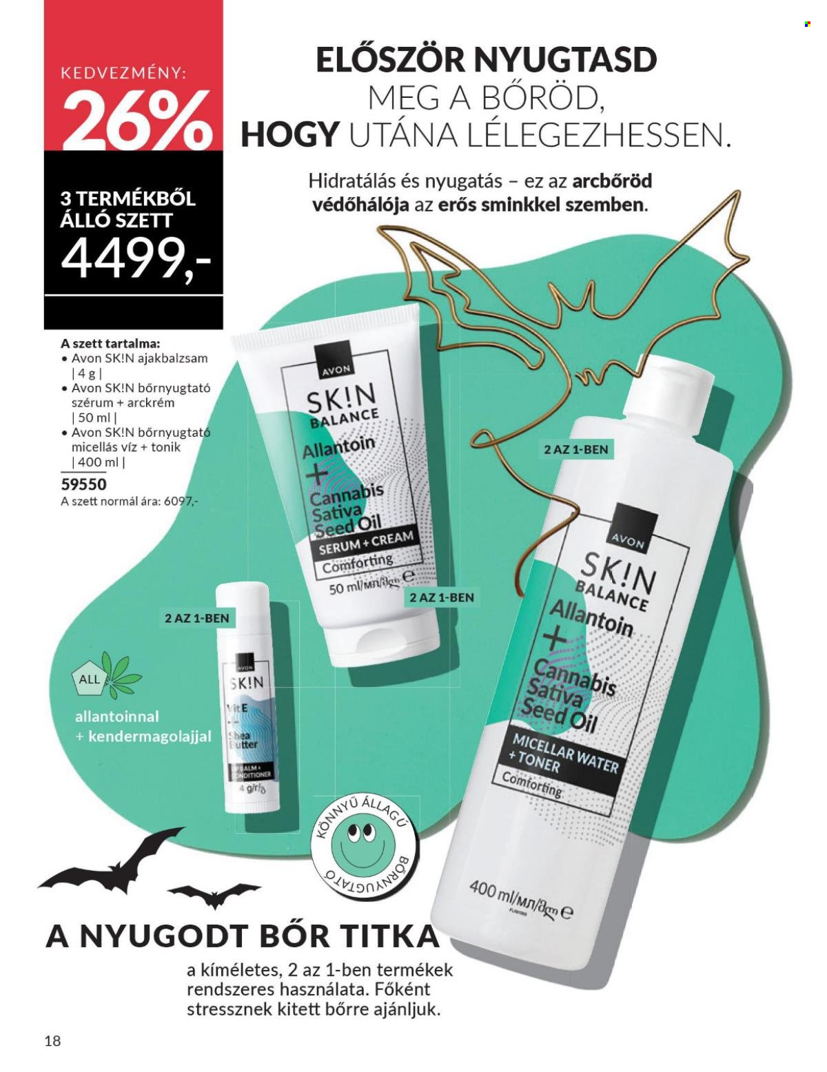 Avon akciós újságok - 2025.10.01 - 2025.10.31. Oldal 18