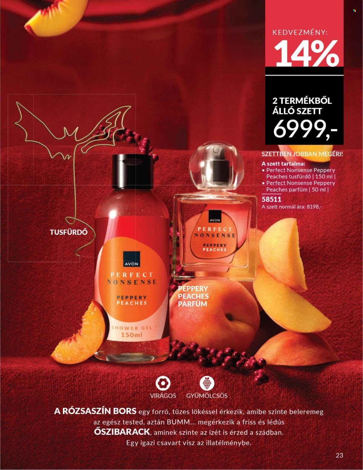 Avon akciós újságok - 2025.10.01 - 2025.10.31. Oldal 23