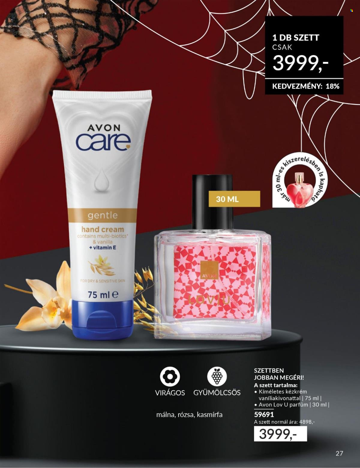 Avon akciós újságok - 2025.10.01 - 2025.10.31. Oldal 27