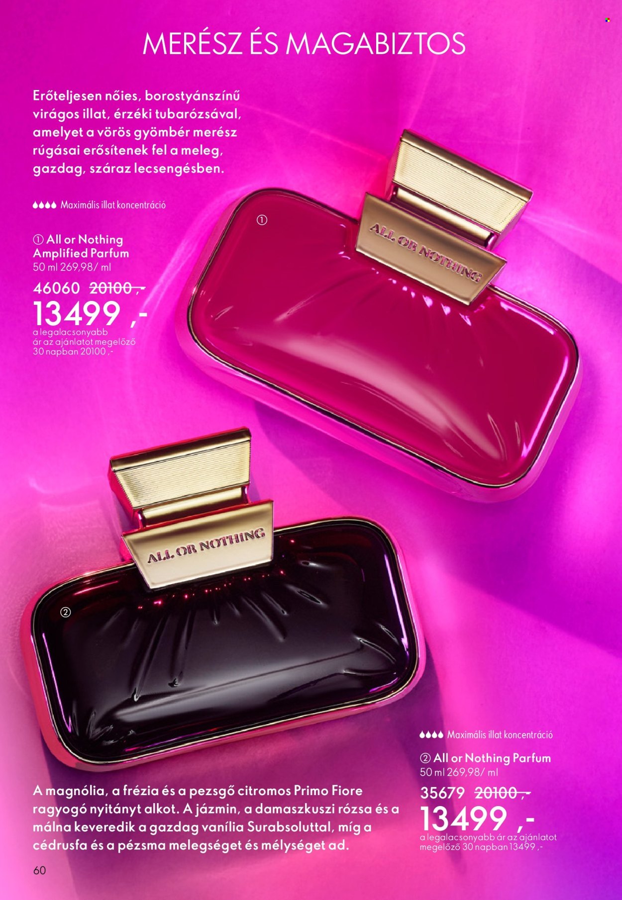 Oriflame akciós újságok - 2025.10.01 - 2025.10.21. Oldal 60