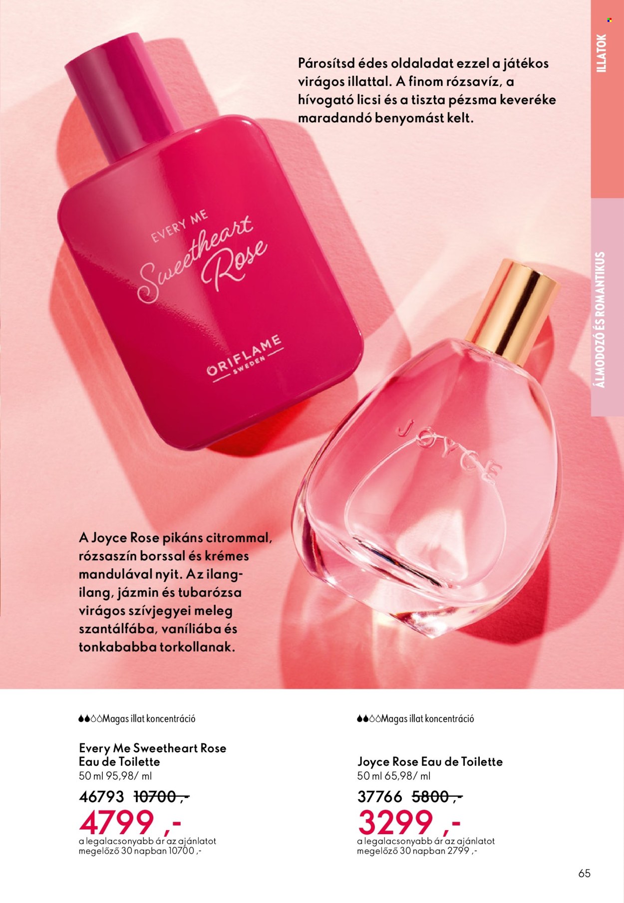 Oriflame akciós újságok - 2025.10.01 - 2025.10.21. Oldal 65