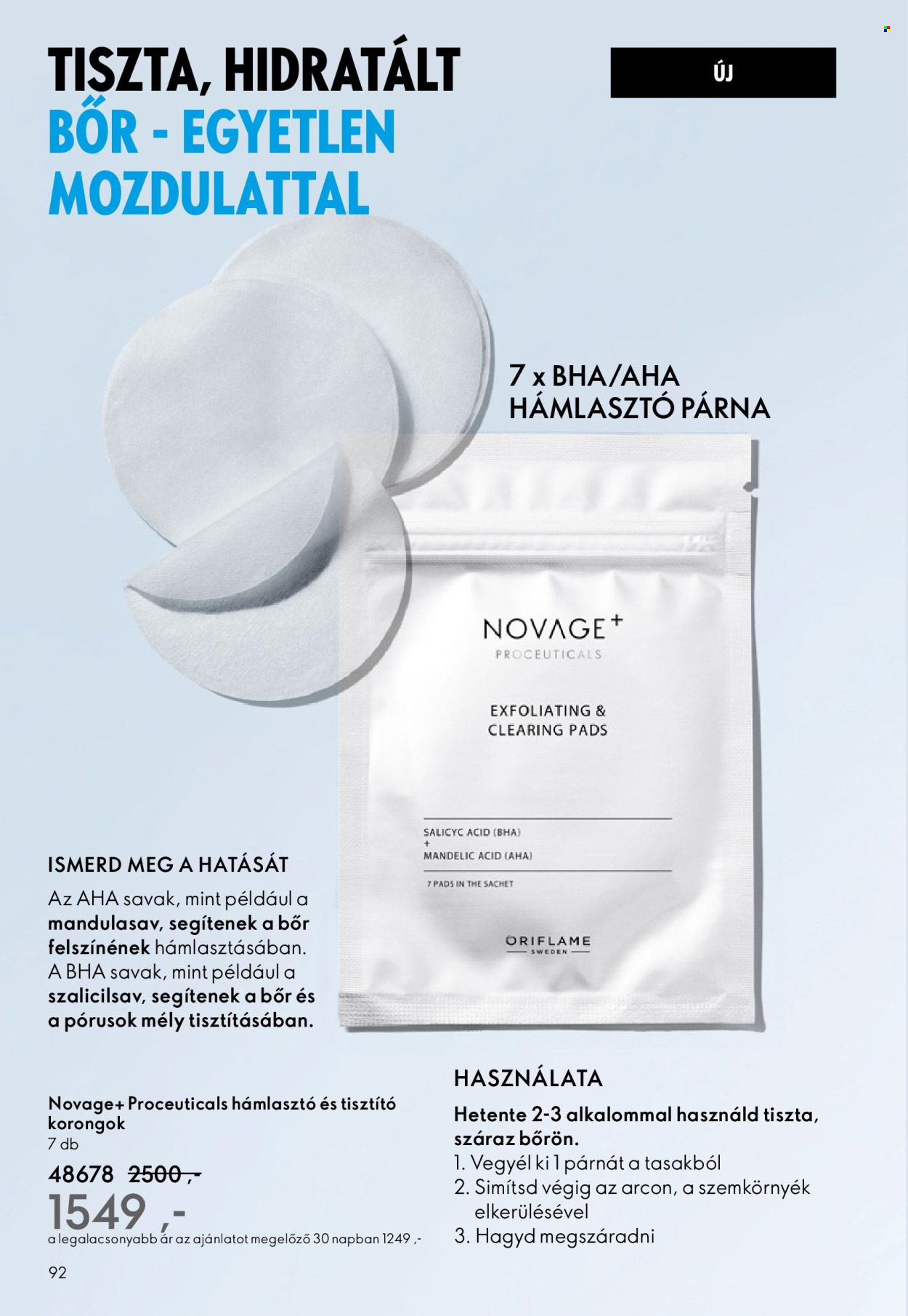 Oriflame akciós újságok - 2025.10.01 - 2025.10.21. Oldal 92