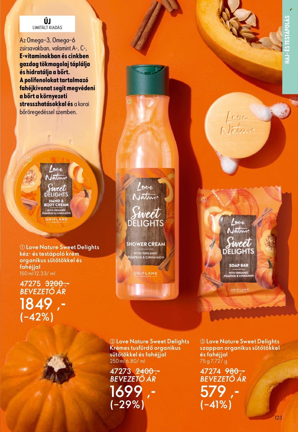 Oriflame akciós újságok - 2025.10.01 - 2025.10.21. Oldal 123