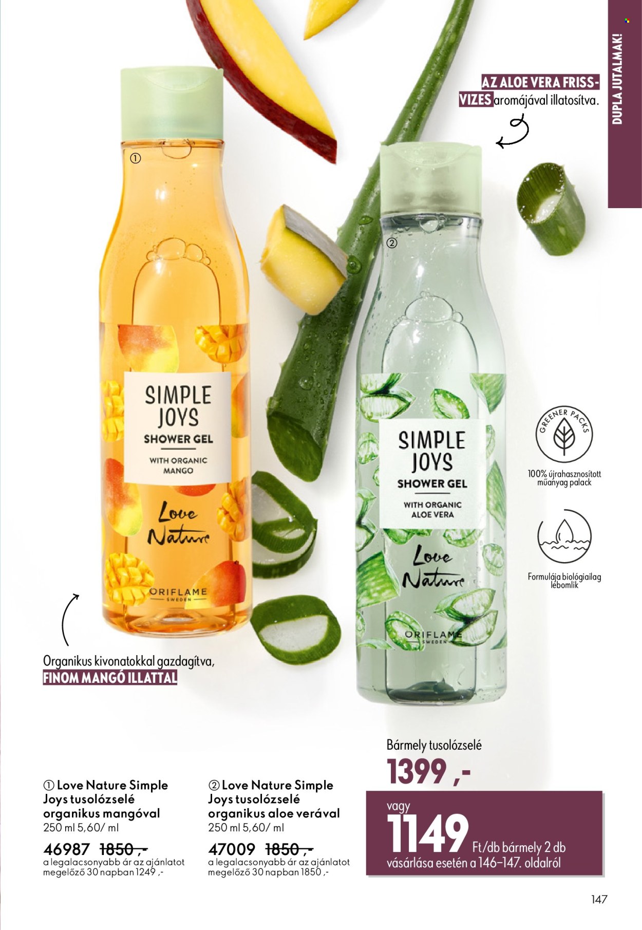 Oriflame akciós újságok - 2025.10.01 - 2025.10.21. Oldal 147