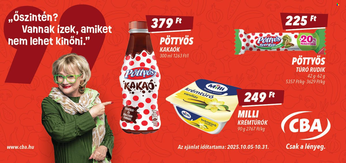 CBA akciós újságok - 2025.10.05 - 2025.10.31. Oldal 2