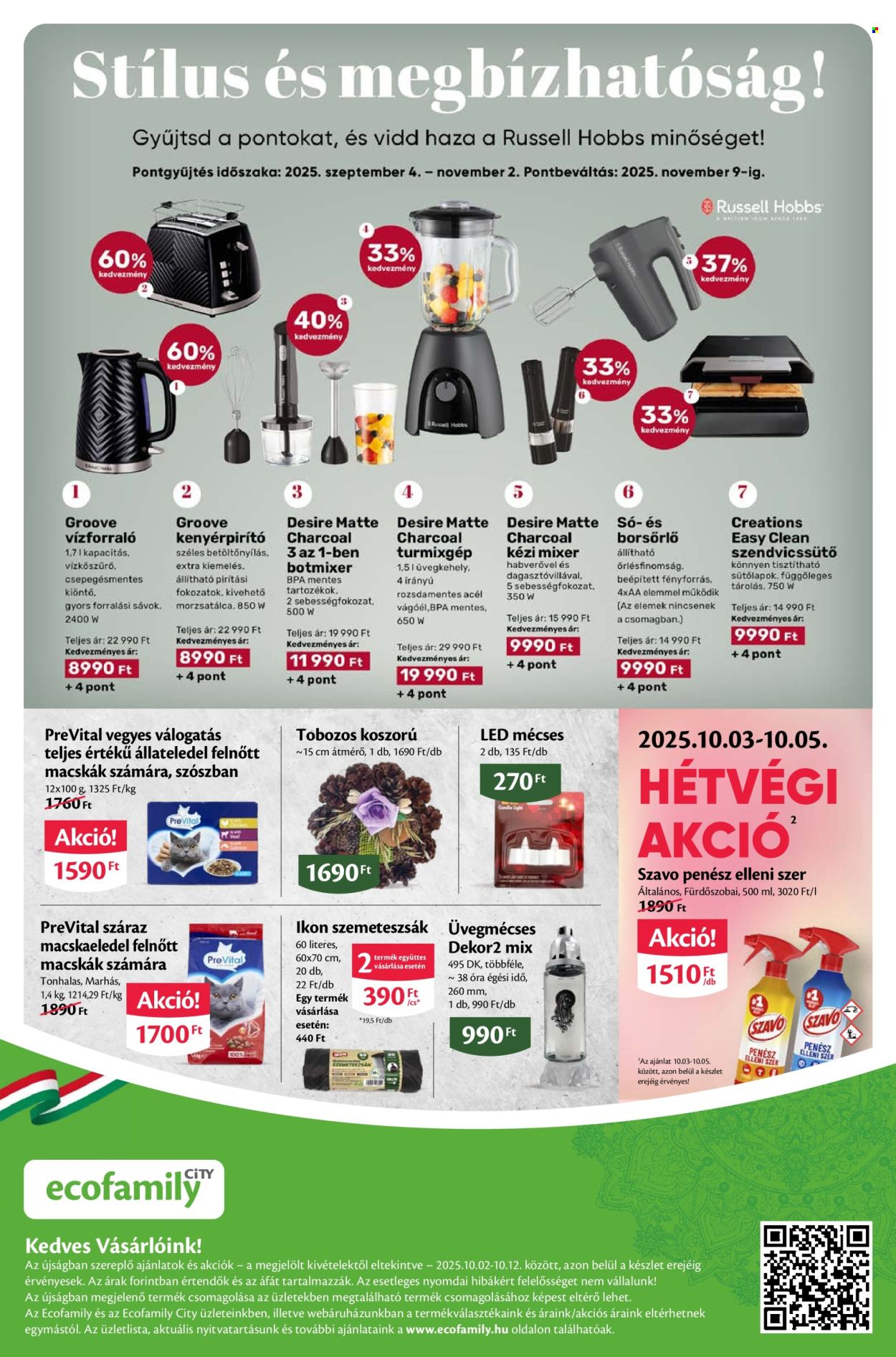 EcoFamily akciós újságok - 2025.10.02 - 2025.10.12. Oldal 4