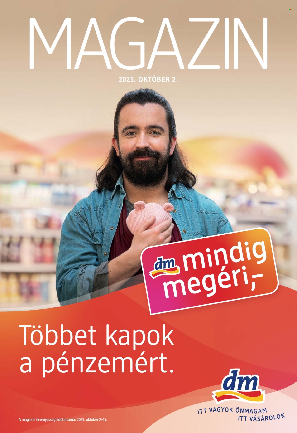 dm drogerie markt akciós újságok - 2025.10.02 - 2025.10.15. Oldal 1