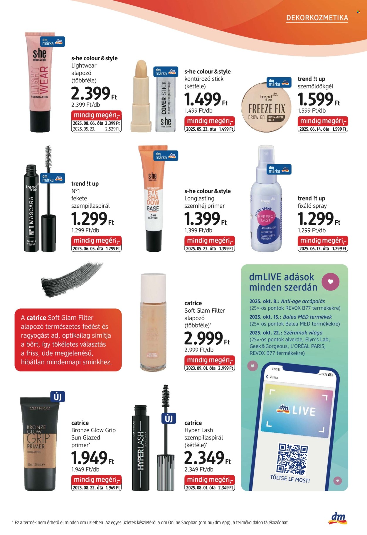 dm drogerie markt akciós újságok - 2025.10.02 - 2025.10.15. Oldal 7