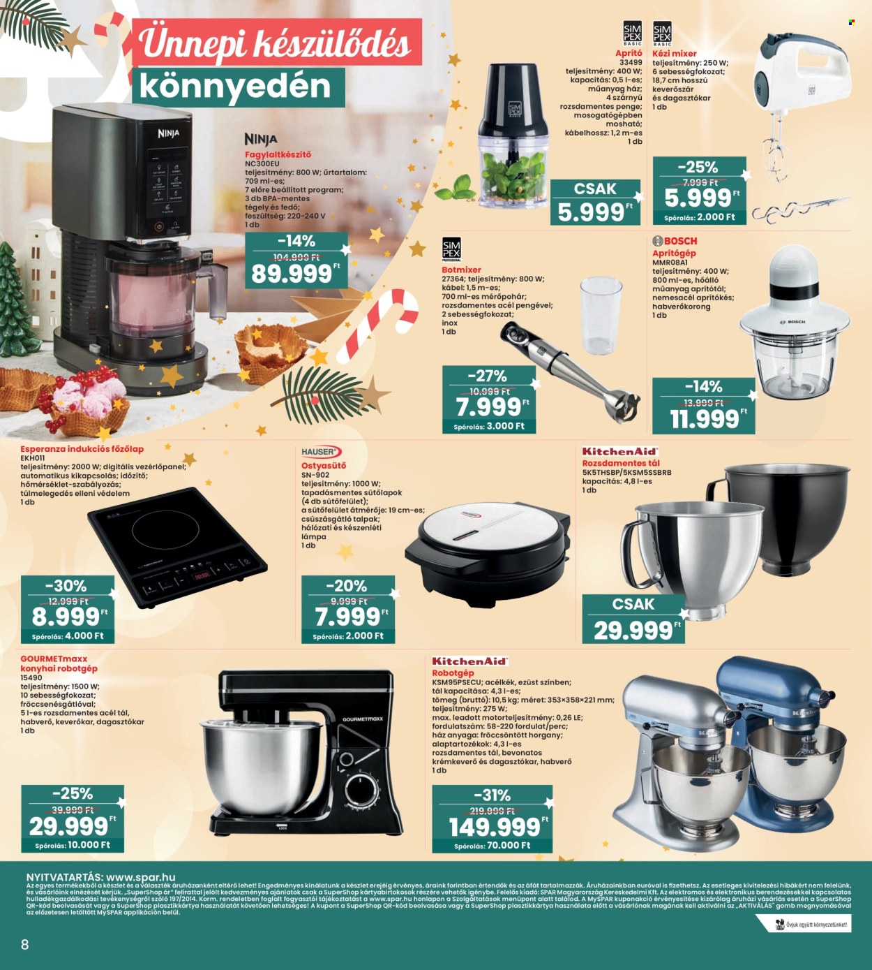 INTERSPAR akciós újságok - 2025.10.09 - 2025.10.22. Oldal 8