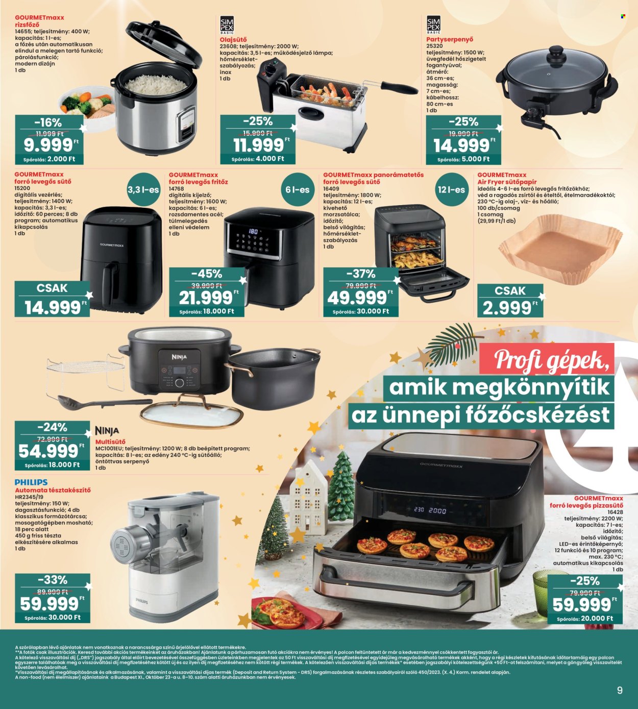 INTERSPAR akciós újságok - 2025.10.09 - 2025.10.22. Oldal 9
