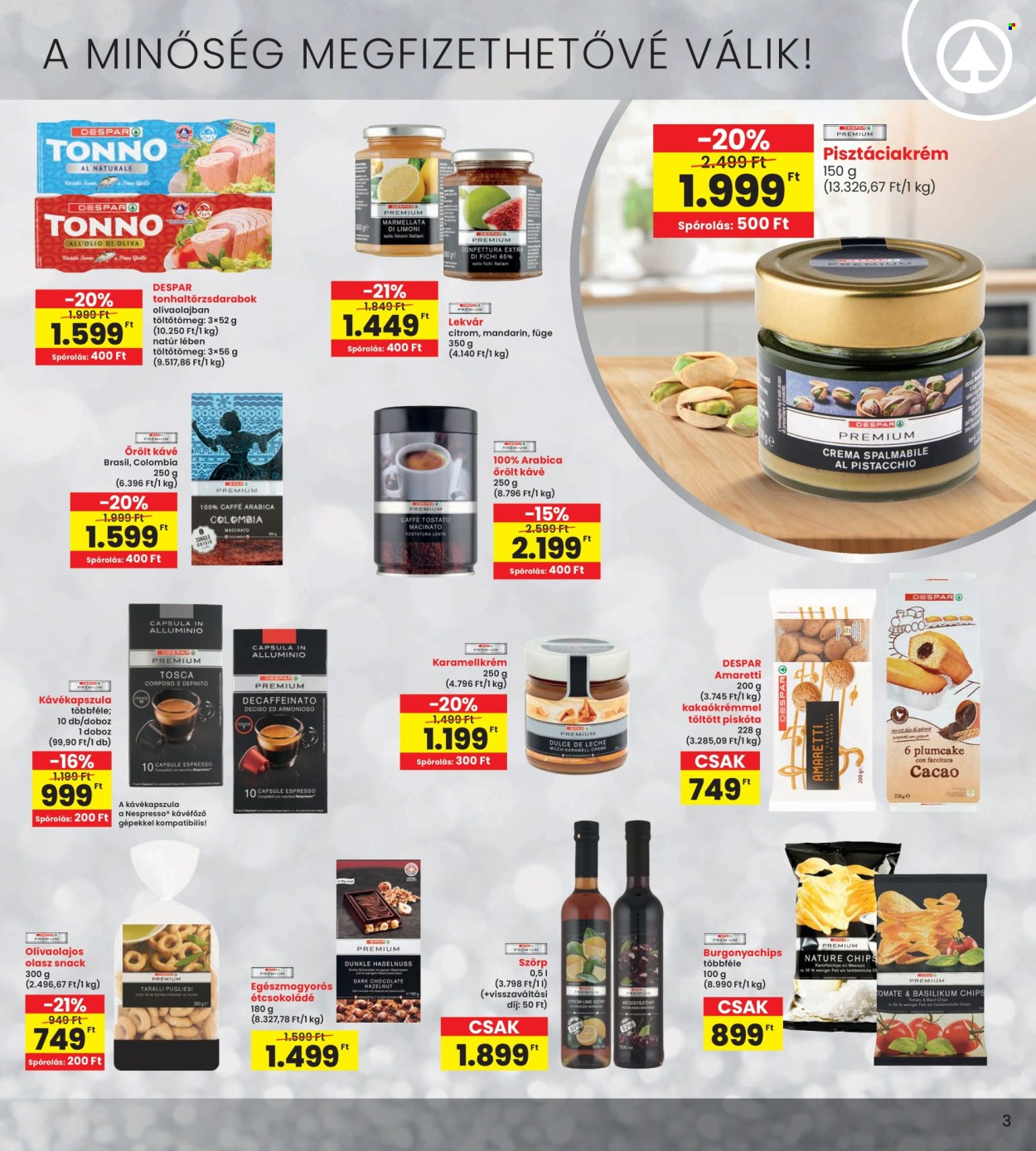 INTERSPAR akciós újságok - 2025.10.09 - 2025.10.15. Oldal 3