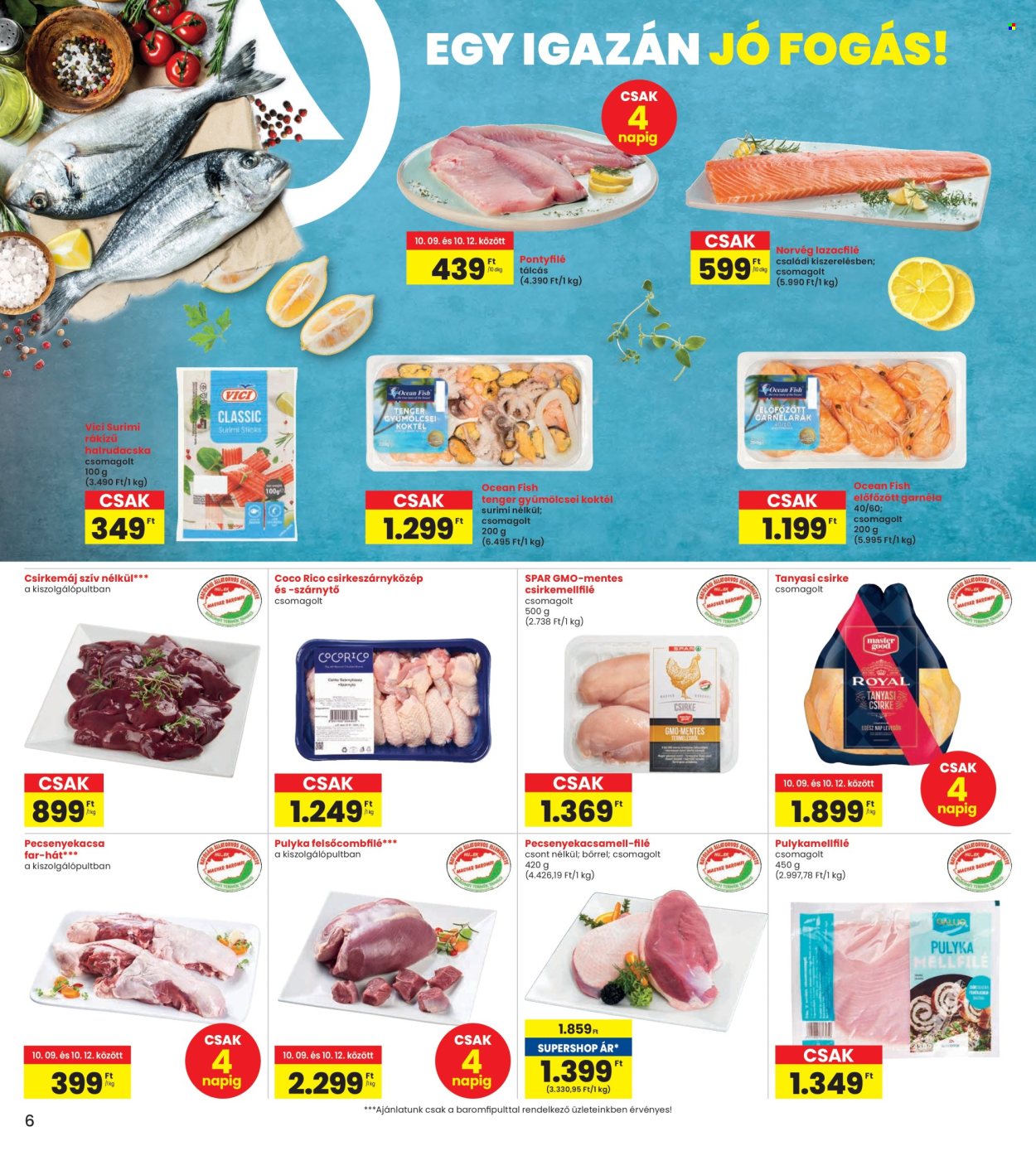 INTERSPAR akciós újságok - 2025.10.09 - 2025.10.15. Oldal 6