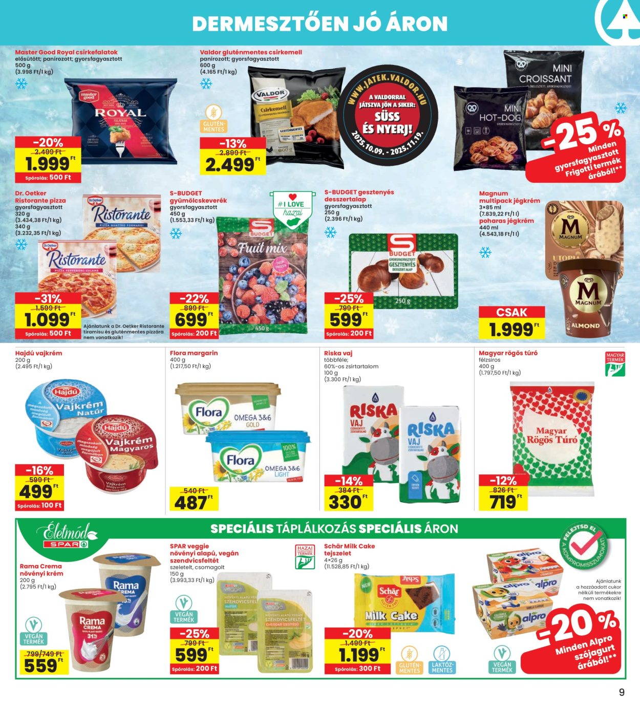 INTERSPAR akciós újságok - 2025.10.09 - 2025.10.15. Oldal 9