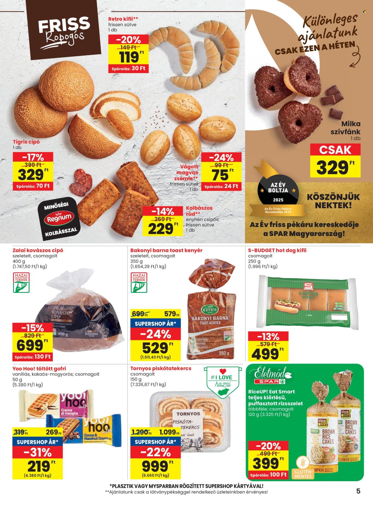 SPAR akciós újságok - 2025.10.09 - 2025.10.15. Oldal 5