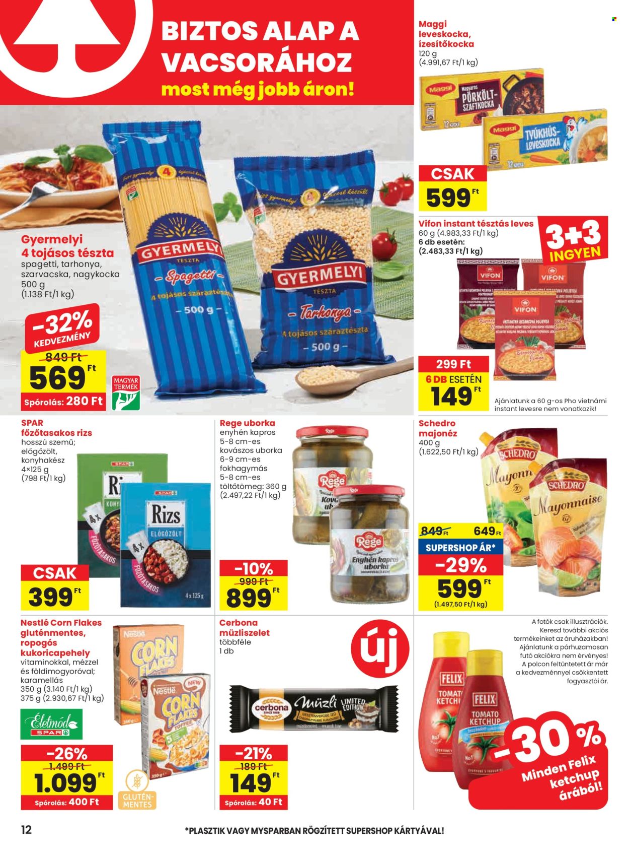 SPAR akciós újságok - 2025.10.09 - 2025.10.15. Oldal 12