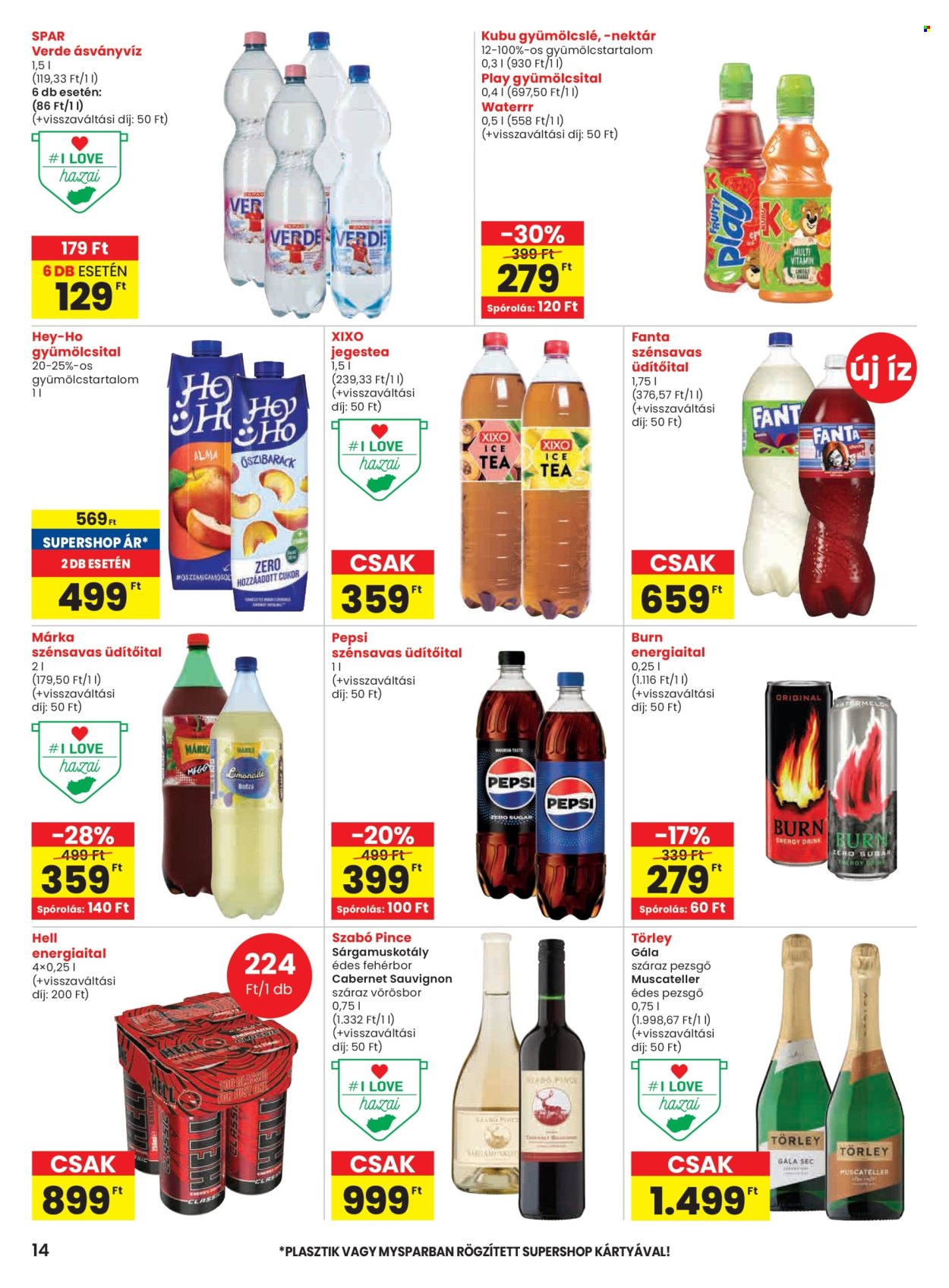 SPAR akciós újságok - 2025.10.09 - 2025.10.15. Oldal 14