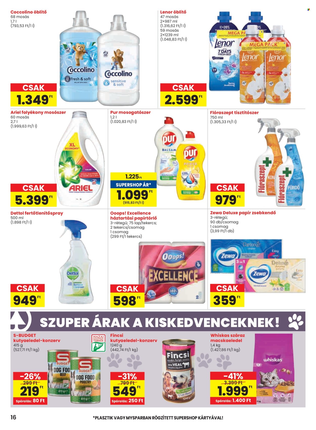 SPAR akciós újságok - 2025.10.09 - 2025.10.15. Oldal 16