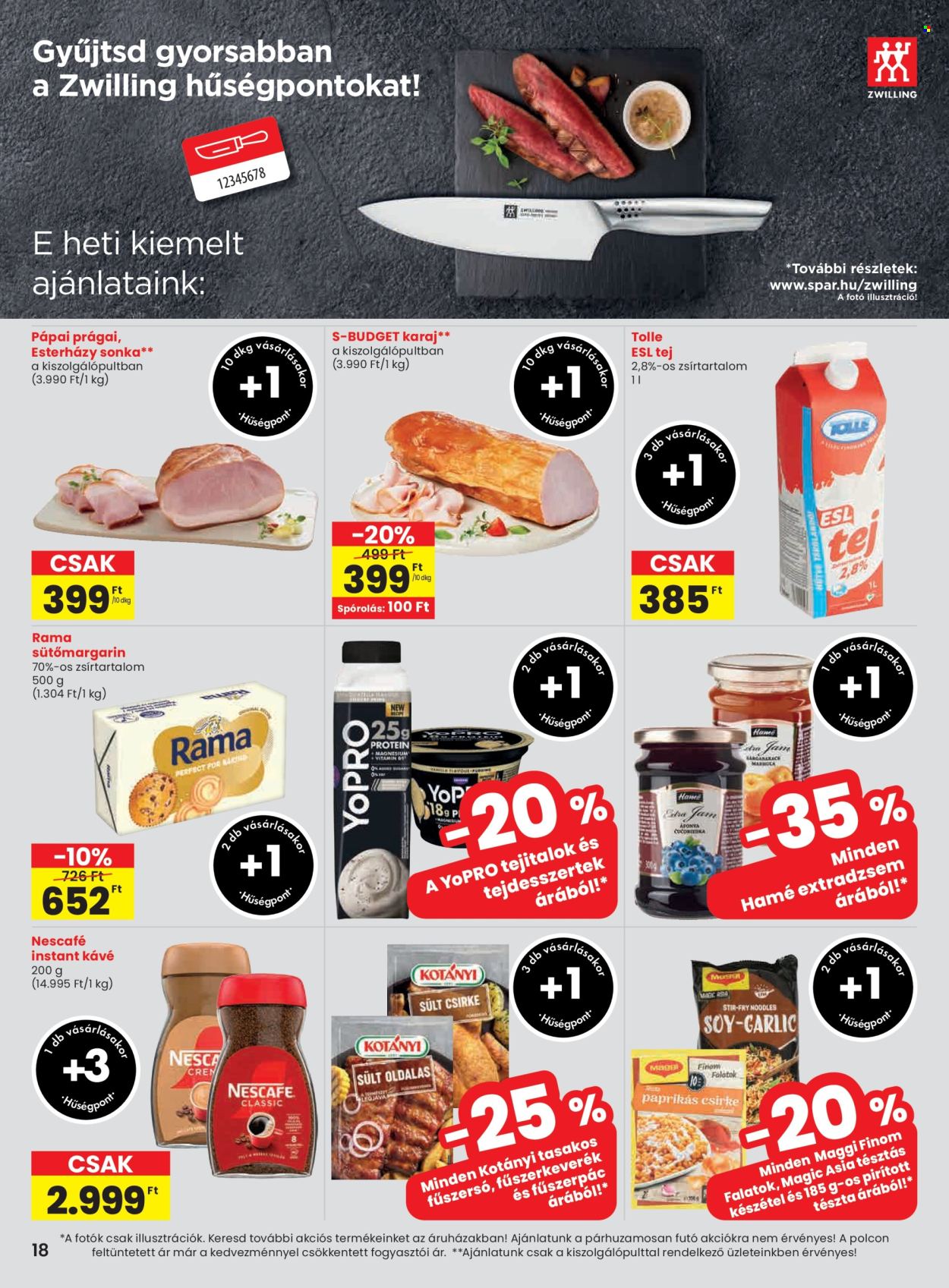 SPAR akciós újságok - 2025.10.09 - 2025.10.15. Oldal 18