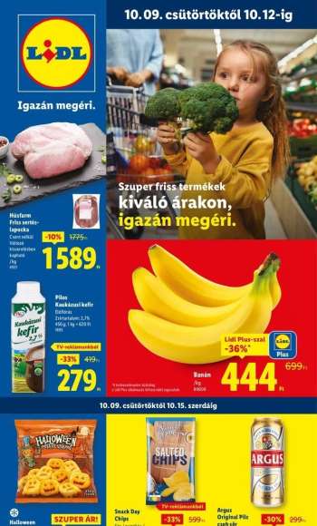 Újság Lidl - 2025.10.09 - 2025.10.15.