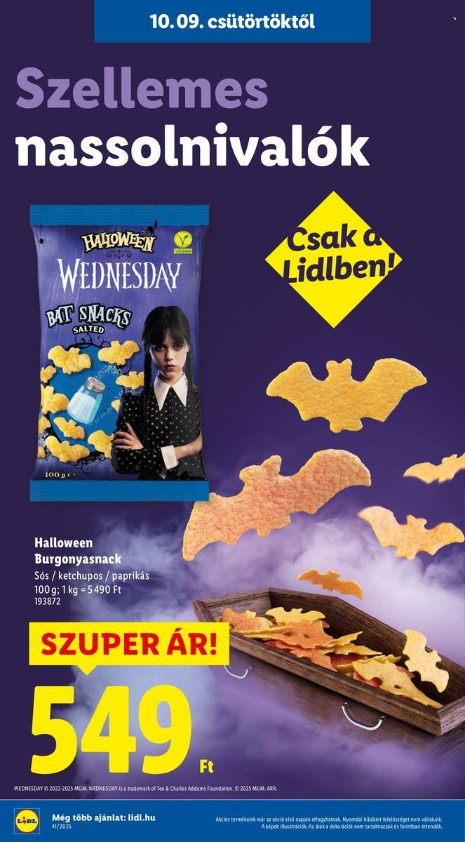 Lidl akciós újságok - 2025.10.09 - 2025.10.15. Oldal 2