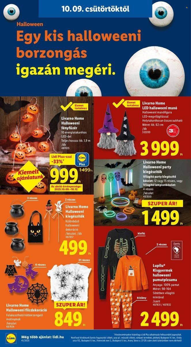 Lidl akciós újságok - 2025.10.09 - 2025.10.15. Oldal 26