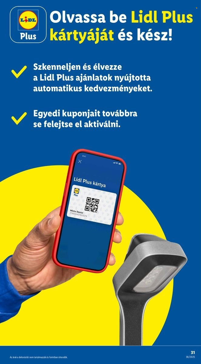 Lidl akciós újságok - 2025.10.09 - 2025.10.15. Oldal 31