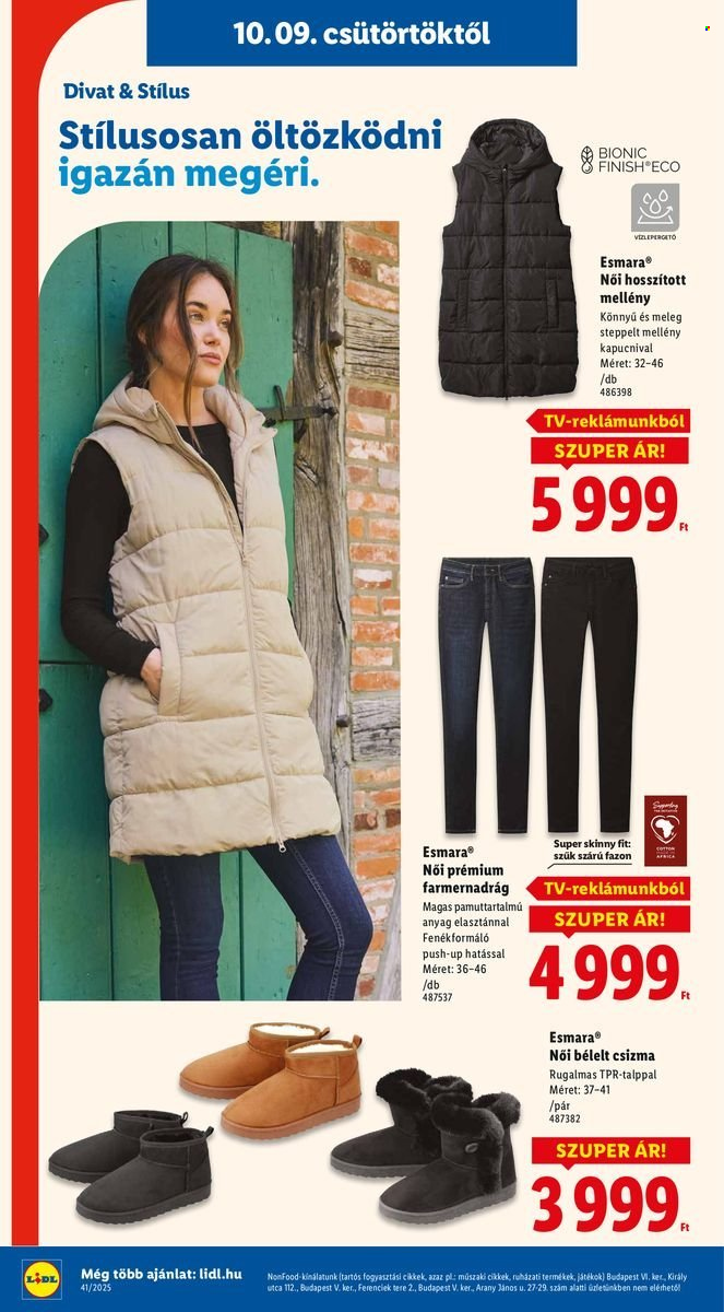 Lidl akciós újságok - 2025.10.09 - 2025.10.15. Oldal 32