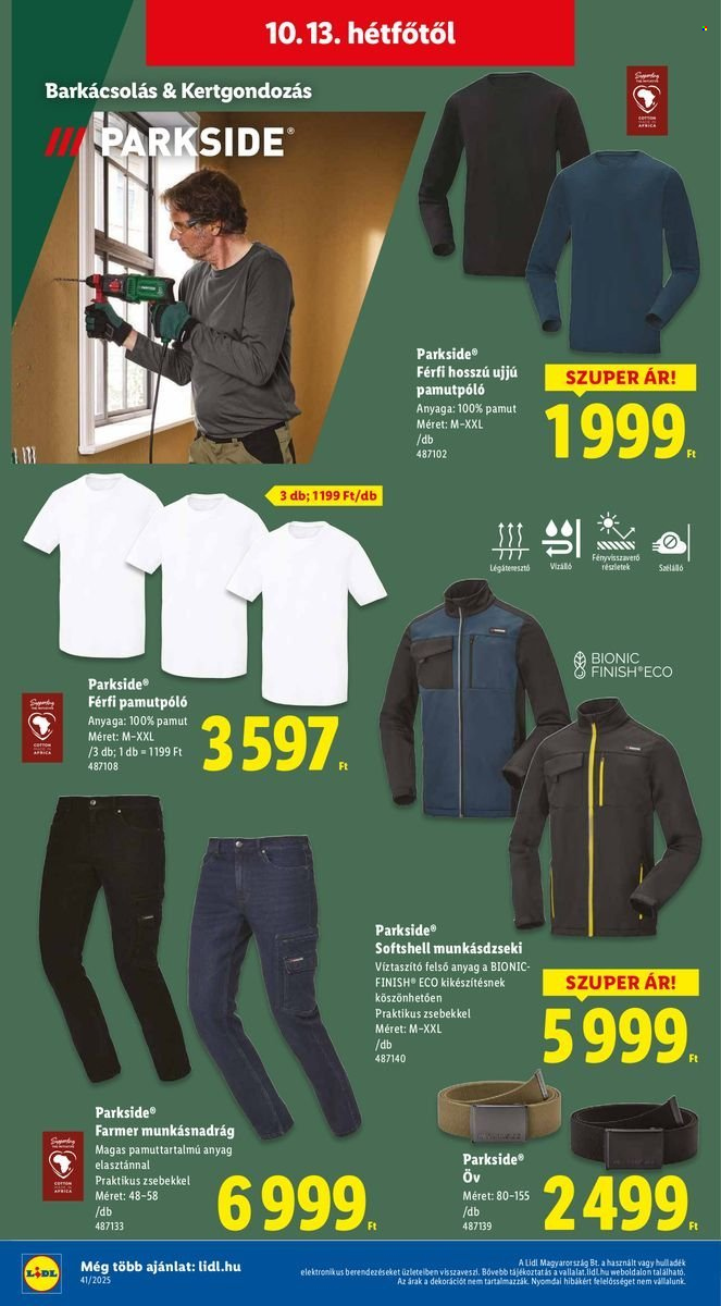 Lidl akciós újságok - 2025.10.09 - 2025.10.15. Oldal 52