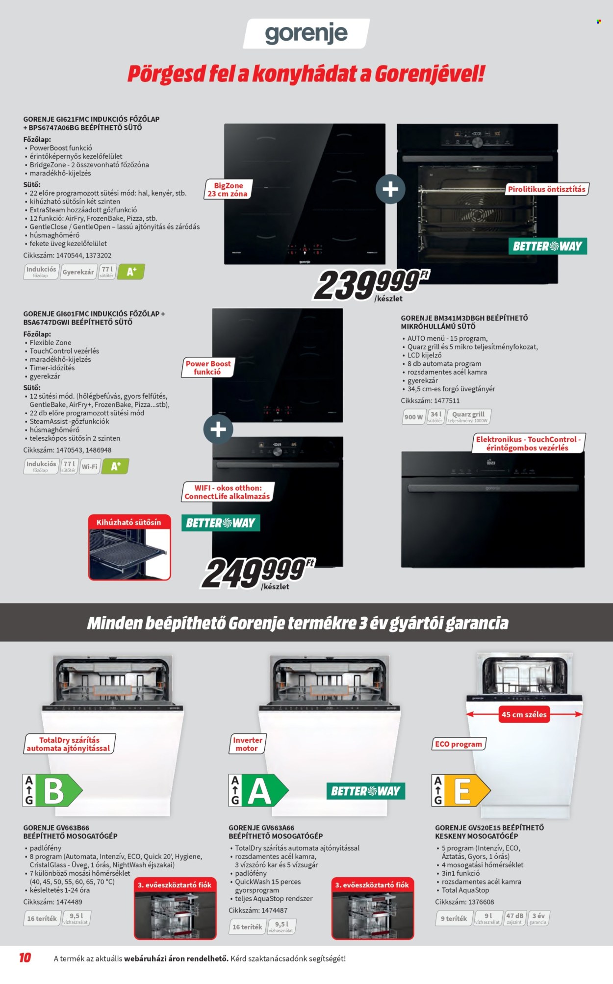 MediaMarkt akciós újságok - 2025.10.03 - 2025.10.31. Oldal 10