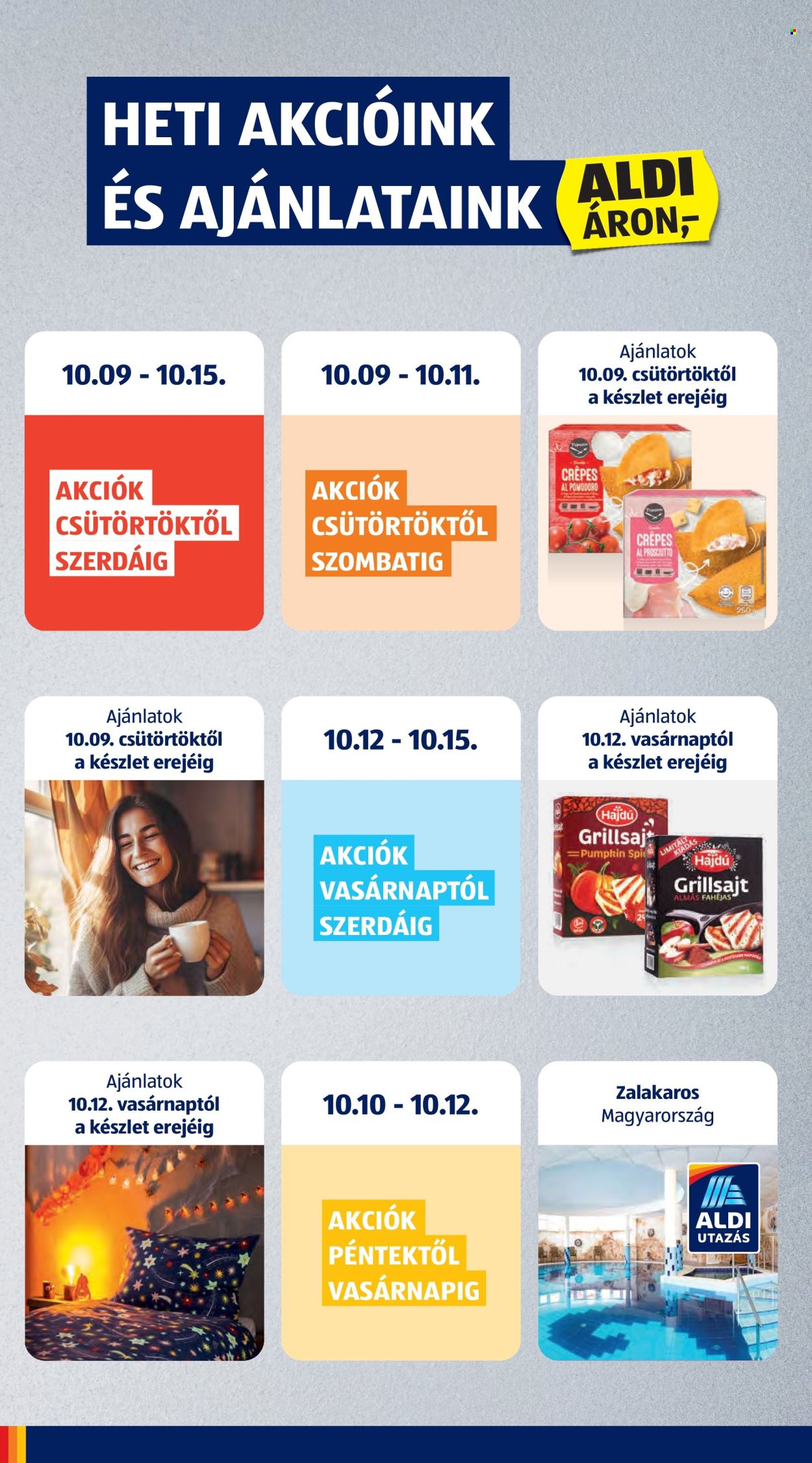 Aldi akciós újságok - 2025.10.09 - 2025.10.15. Oldal 2