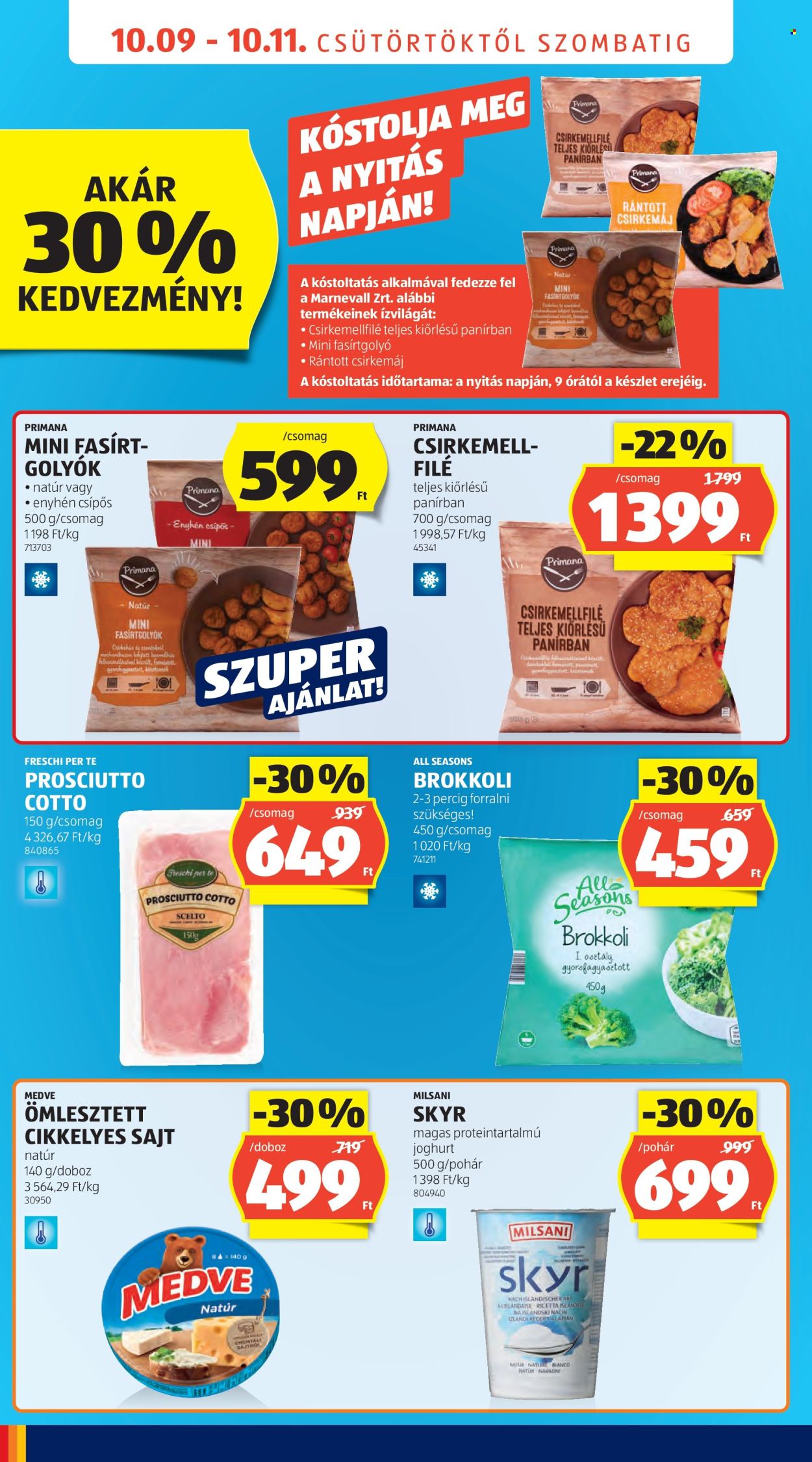 Aldi akciós újságok - 2025.10.09 - 2025.10.15. Oldal 2