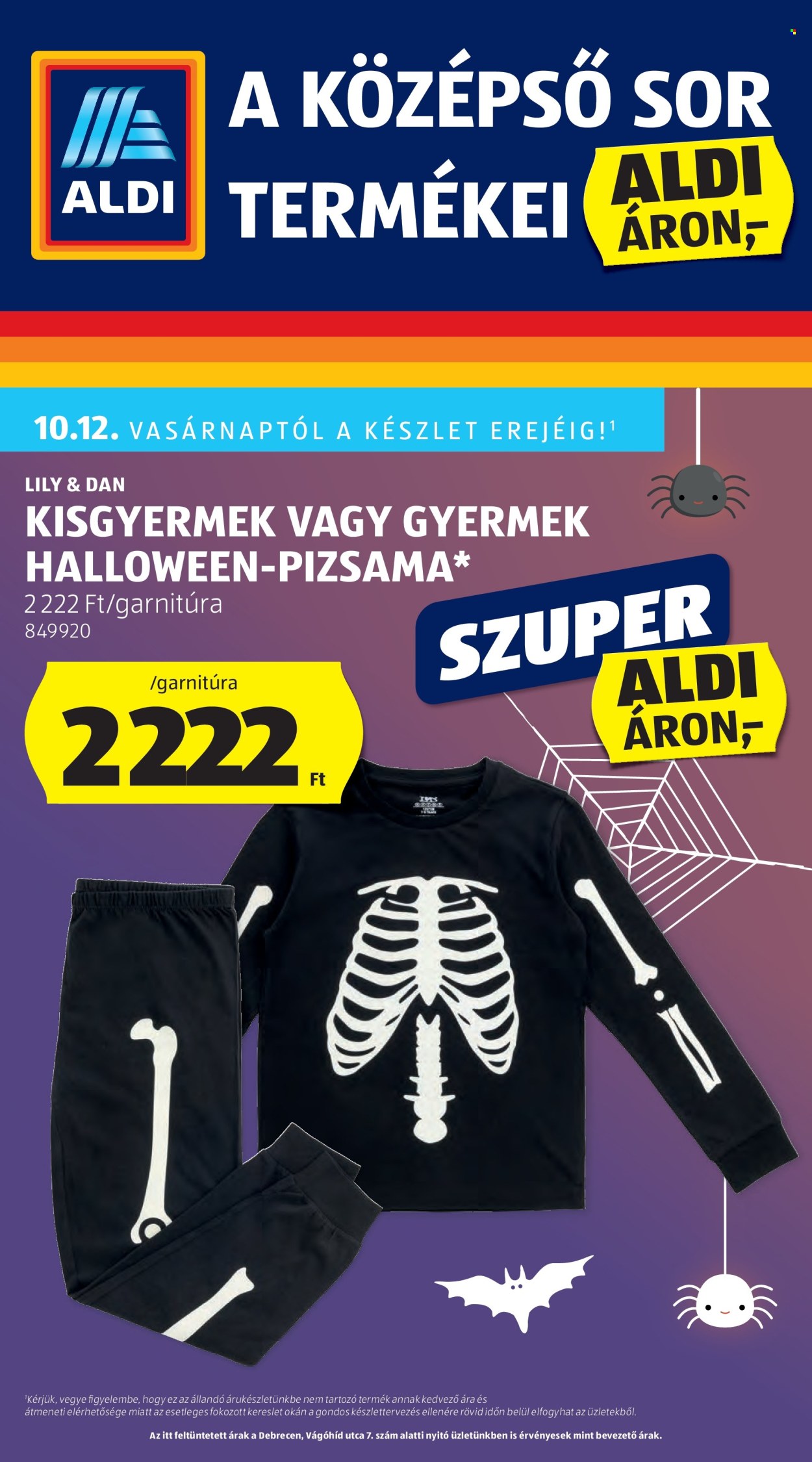 Aldi akciós újságok - 2025.10.09 - 2025.10.15. Oldal 1