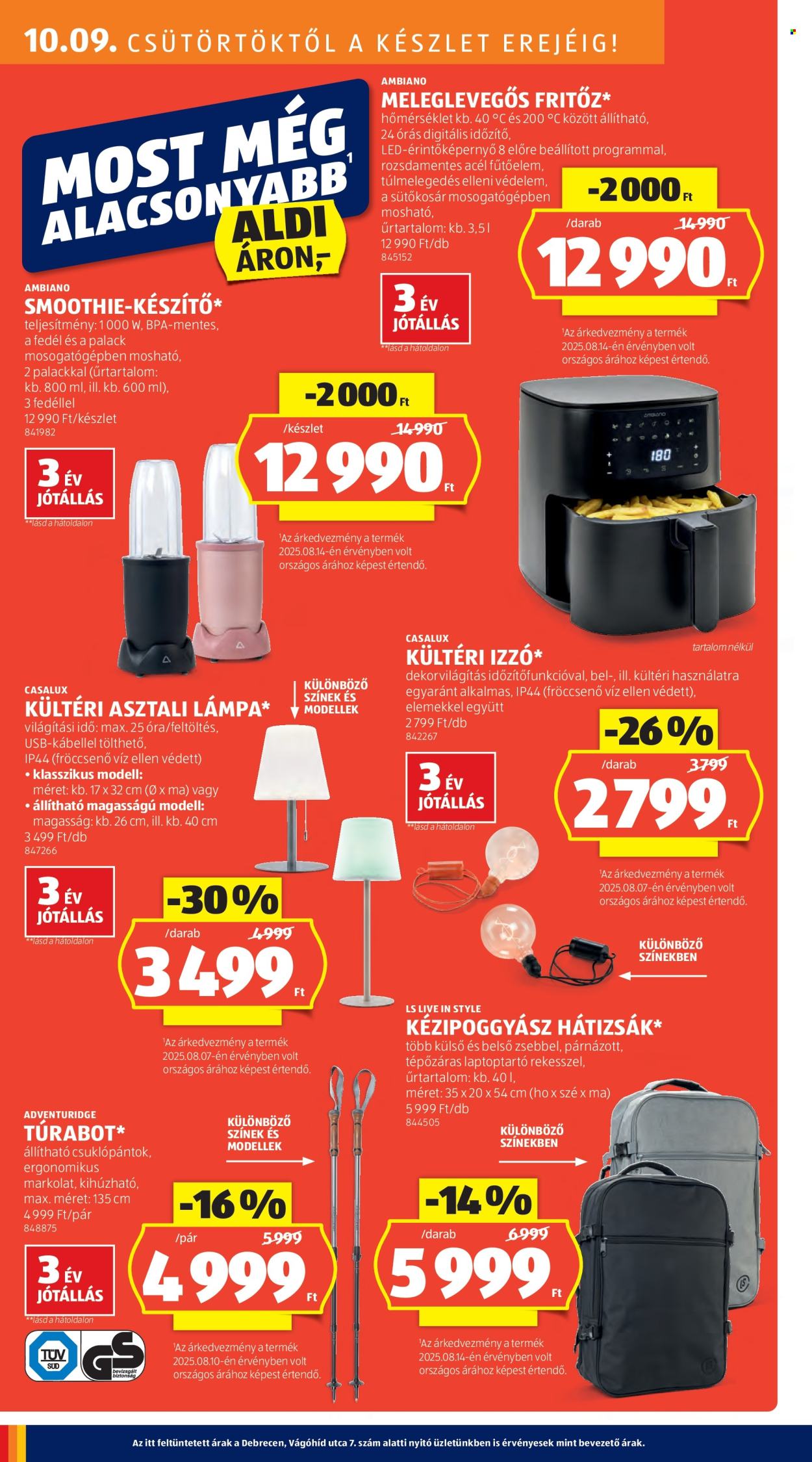 Aldi akciós újságok - 2025.10.09 - 2025.10.15. Oldal 2