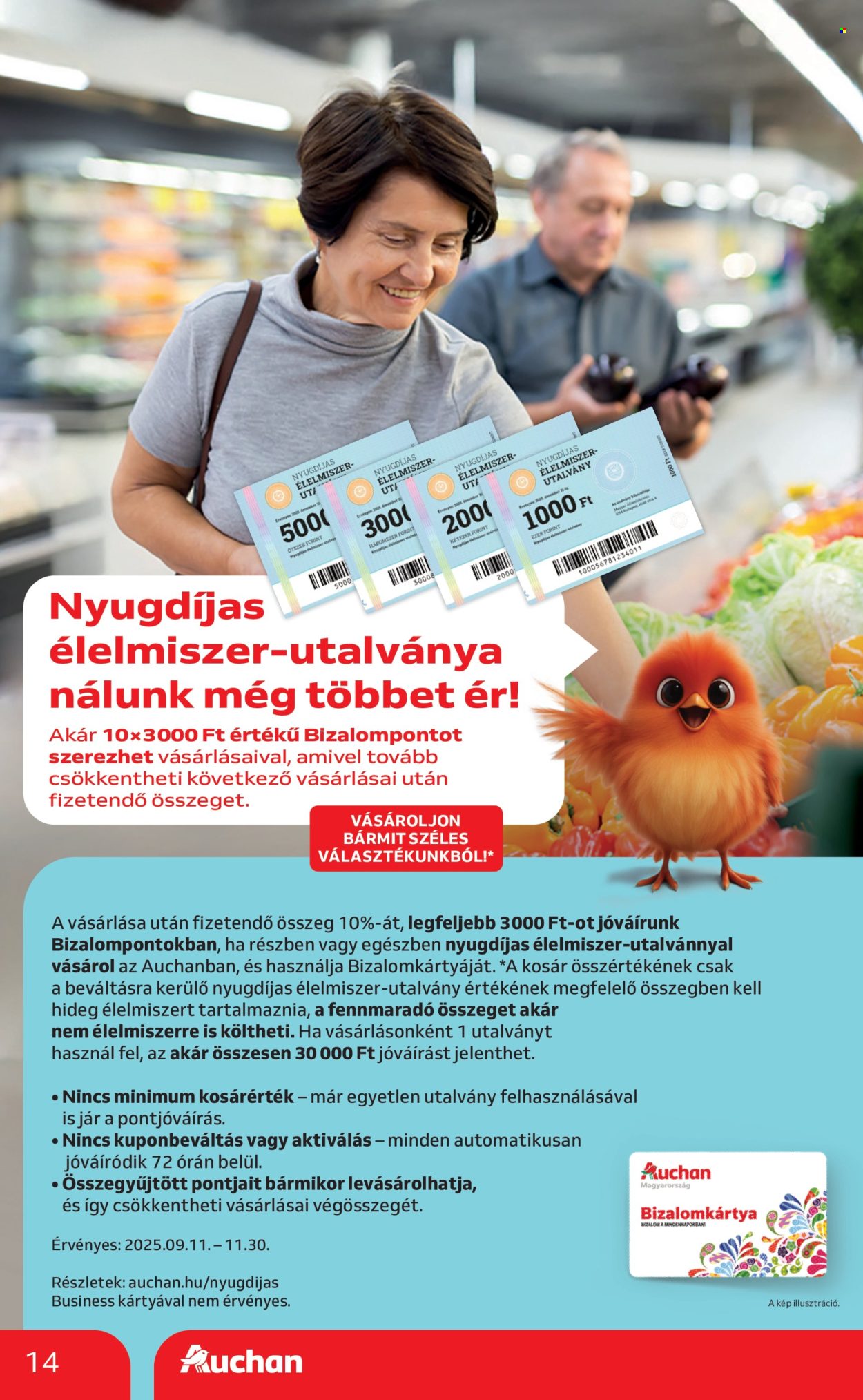 Auchan akciós újságok - 2025.10.09 - 2025.10.15. Oldal 14