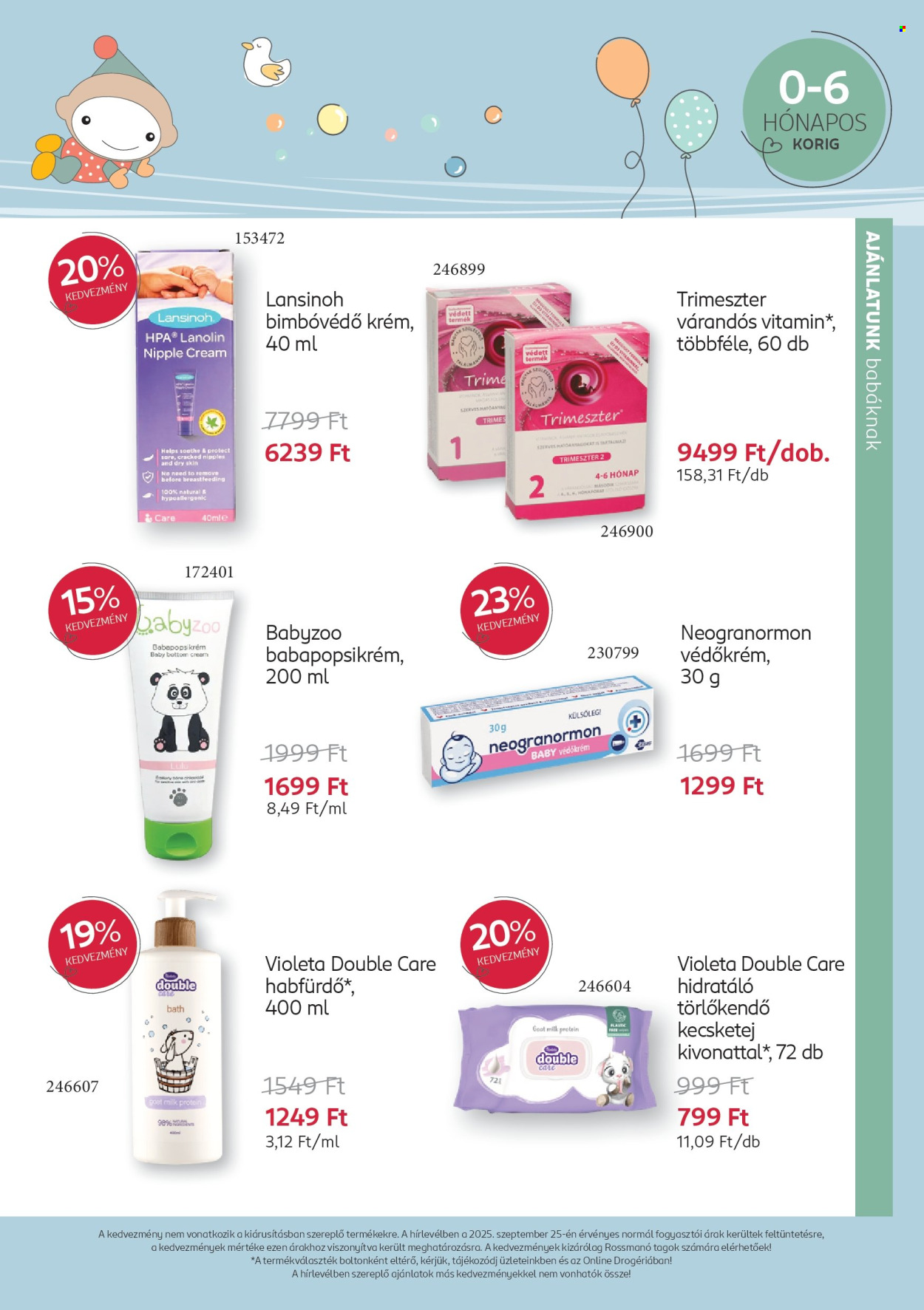Rossmann akciós újságok - 2025.10.13 - 2025.11.09. Oldal 7