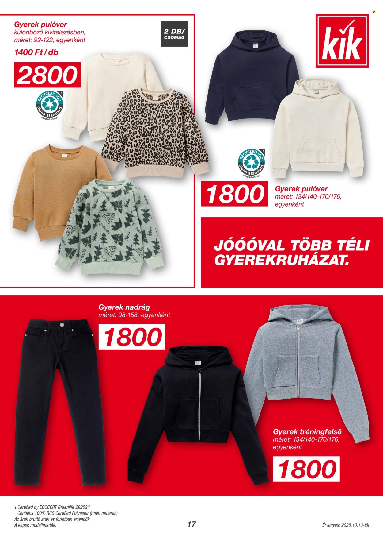 Kik akciós újságok. Oldal 17