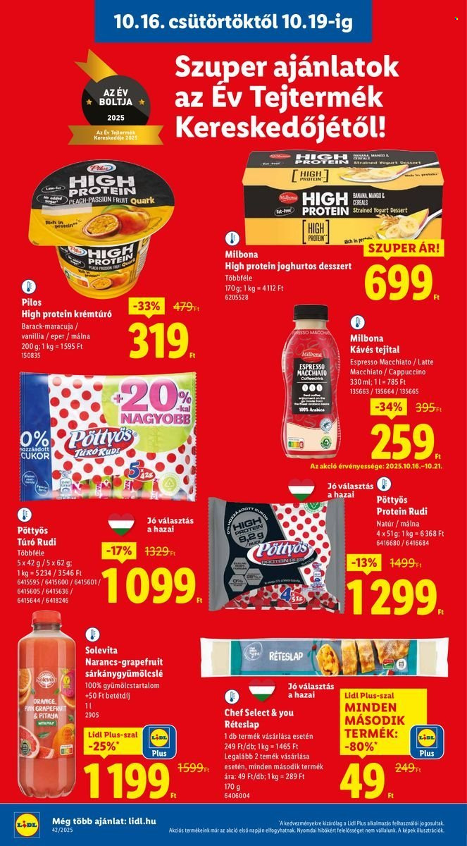 Lidl akciós újságok - 2025.10.16 - 2025.10.22. Oldal 8