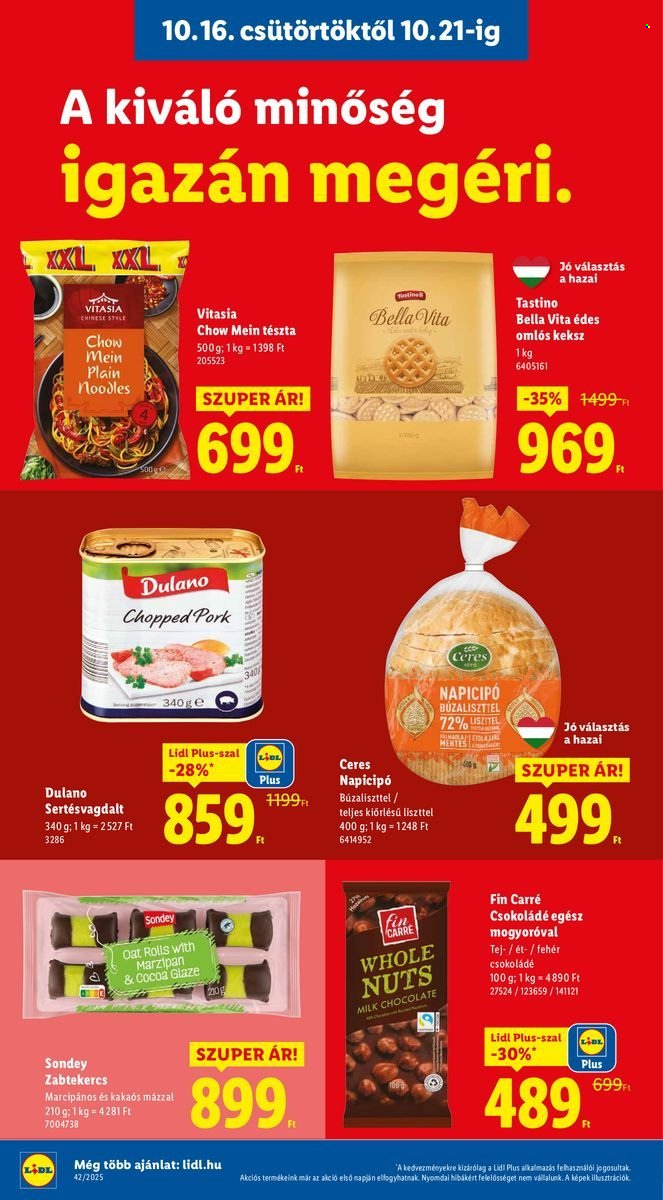 Lidl akciós újságok - 2025.10.16 - 2025.10.22. Oldal 10