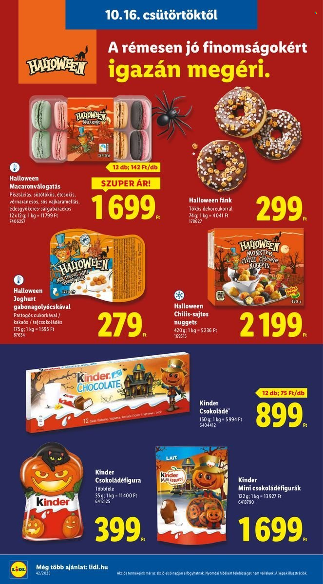 Lidl akciós újságok - 2025.10.16 - 2025.10.22. Oldal 16