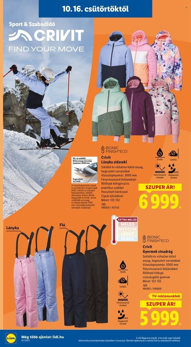 Lidl akciós újságok - 2025.10.16 - 2025.10.22. Oldal 22