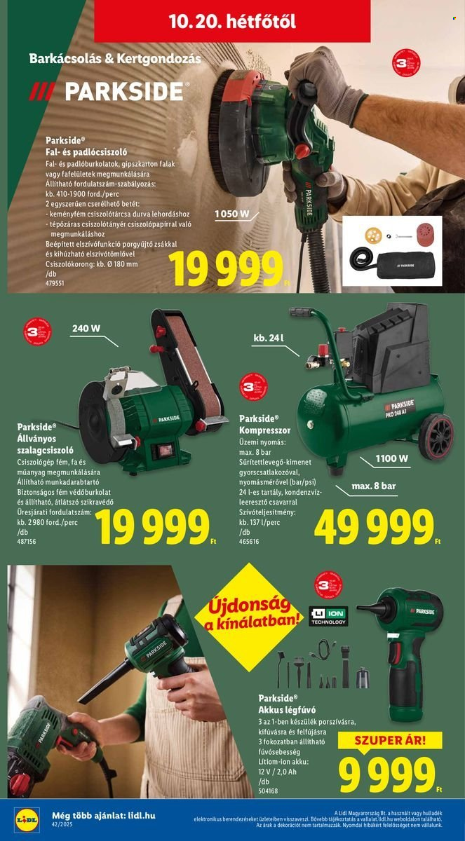 Lidl akciós újságok - 2025.10.16 - 2025.10.22. Oldal 42